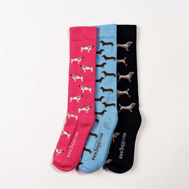 Buy Toggi Doggy Ladies Riding Socks (3 Pack) - Online for Equine