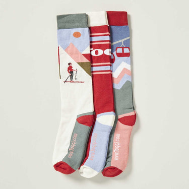 Buy Toggi Ladies Retro Ski Socks (3 Pack) - Online for Equine