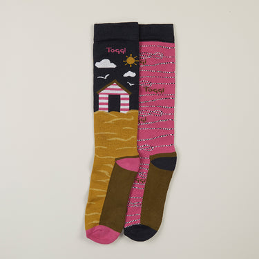 Buy the Toggi Beachy Ladies Riding Socks (2 Pack) | Online for Equine