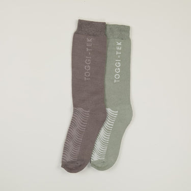 Buy Toggi Eco Tek Socks 2 Pack-One Size (UK 4-8)| Online for Equine