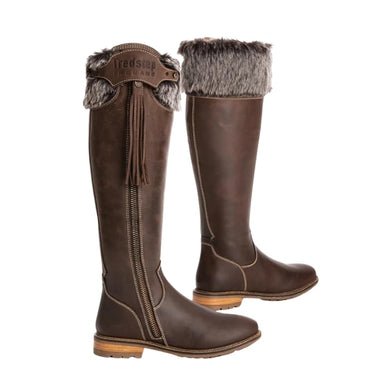 Buy Tredstep Shannon H2O Fur Boot-Slim-Euro 41 / UK 7-Mahogany| Online for Equine