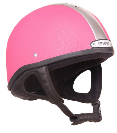 Champion Ventair Deluxe Pink Jockey Skull Helmet