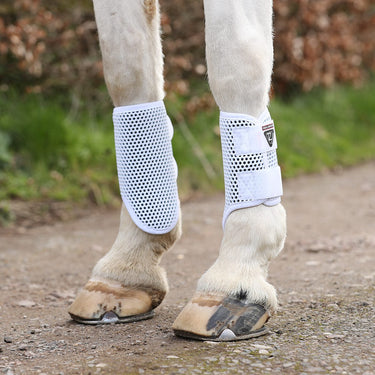 Buy Equilibrium Breathable Tri-Zone Brushing Boots White | Online for Equine