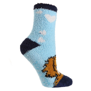Wildfeet Dog Fluffy Boxed Socks -One Size (UK 4-8)