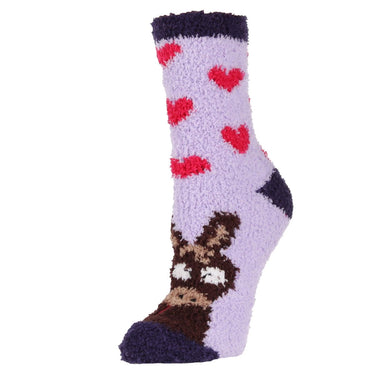 Wildfeet Donkey Fluffy Boxed Socks -One Size (UK 4-8)