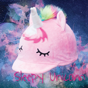 Equetech Novelty Sleepy Unicorn Hat Silk