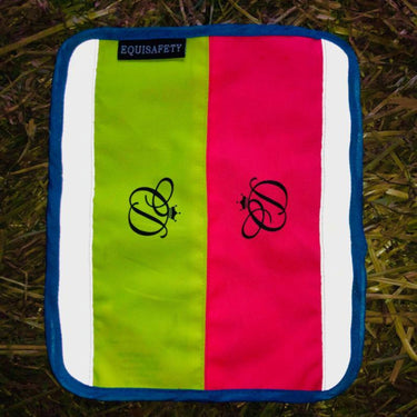 Equisafety Hi Vis Multi Coloured Nose band